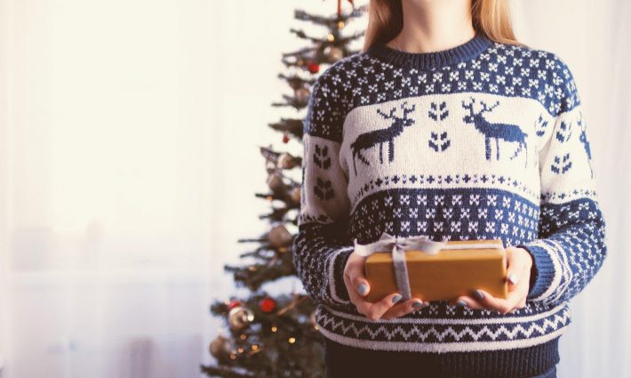 Christmas Jumper Blue